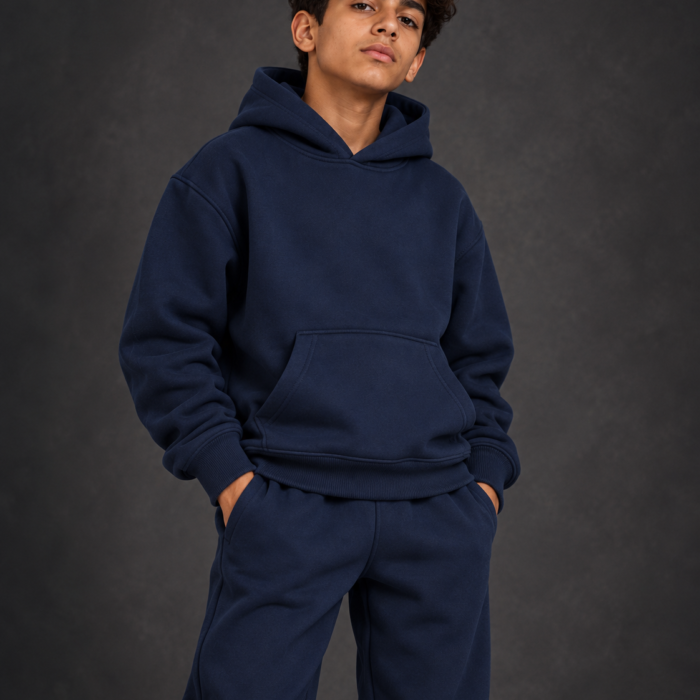 Hoodie Navy blue Basic