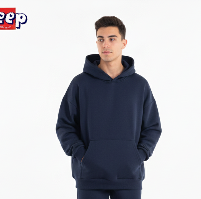 Hoodie Navy blue Basic