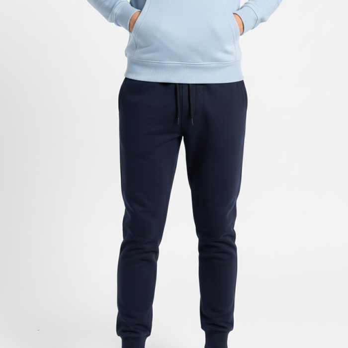 regular Sweatpants Navy Blue