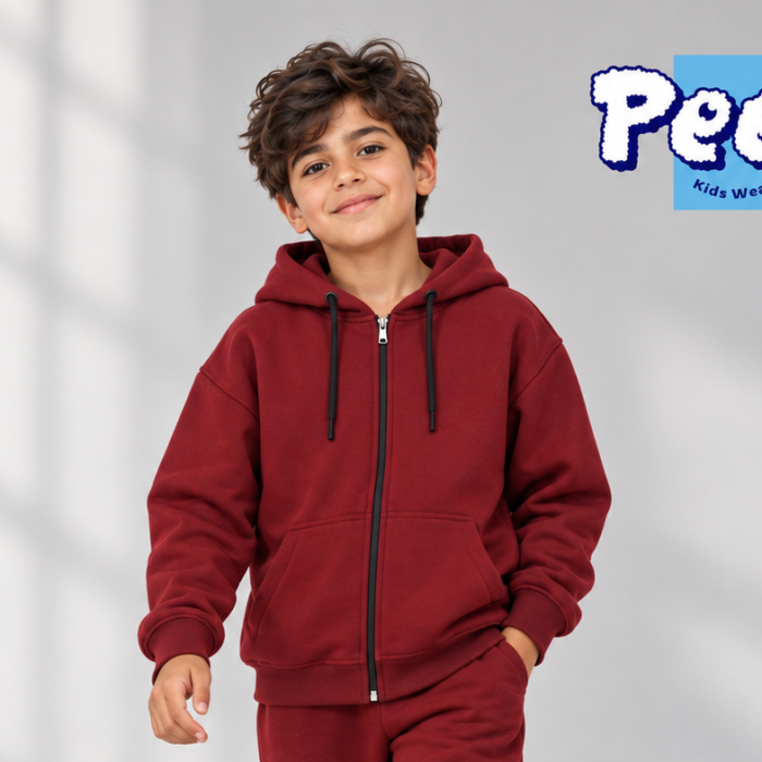 Sweatshirt-Burgundy Basic